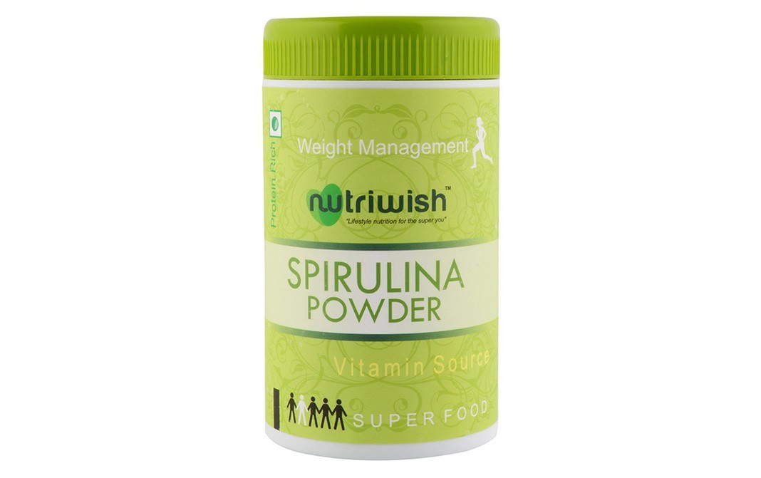 Nutriwish Spirulina Powder    Container  100 grams